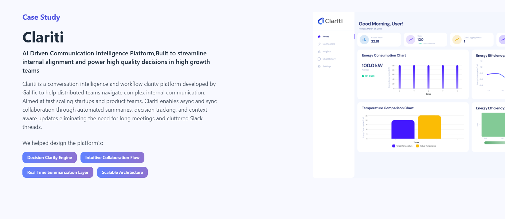 Clariti: AI-Driven Communication Intelligence Platform